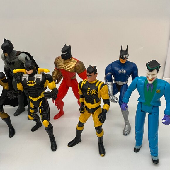 Vintage Lot of DC Comics Batman Action Figure Toys - Picture 4 of 6
